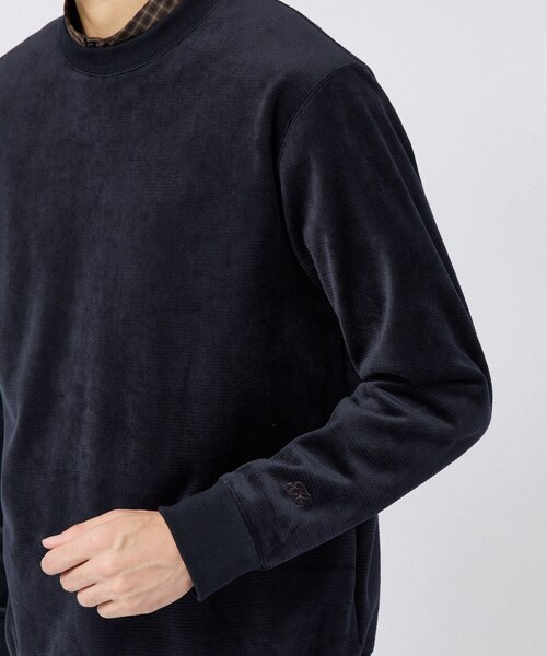 TAKEO KIKUCHI(タケオキクチ)の「マイクロパイル ボンディング プルオーバー(Tシャツ/カットソー・メンズ・ブラック/ネイビー・02/03/04)」の16枚目の写真