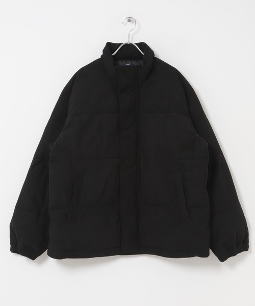 ITEMS URBANRESEARCH(アイテムズ アーバンリサーチ)の「コーデュロイ発熱中綿ハイネックジャケット(ダウンジャケット/コート・メンズ・ネイビー/ブラウン/ブラック・LARGE/MEDIUM)」の9枚目の写真