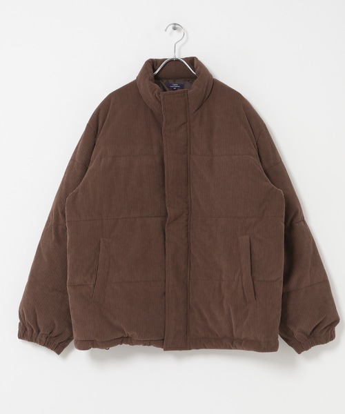 ITEMS URBANRESEARCH(アイテムズ アーバンリサーチ)の「コーデュロイ発熱中綿ハイネックジャケット(ダウンジャケット/コート・メンズ・ネイビー/ブラウン/ブラック・LARGE/MEDIUM)」の18枚目の写真