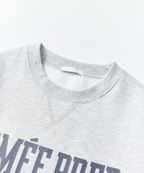 Firsthand(ファーストハンド)の「限定展開 Firsthand / ファーストハンド COLOR CREW SWEAT カラー クルー スウェット(スウェット・メンズ・チャコールグレー/ライトグレー/ブルー・MEDIUM/LARGE)」の6枚目の写真