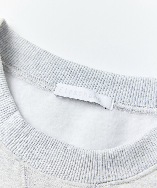 Firsthand(ファーストハンド)の「限定展開 Firsthand / ファーストハンド COLOR CREW SWEAT カラー クルー スウェット(スウェット・メンズ・チャコールグレー/ライトグレー/ブルー・MEDIUM/LARGE)」の7枚目の写真