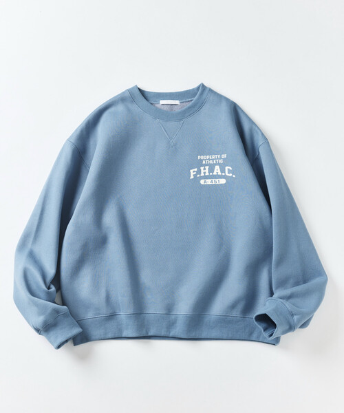 Firsthand(ファーストハンド)の「限定展開 Firsthand / ファーストハンド COLOR CREW SWEAT カラー クルー スウェット(スウェット・メンズ・チャコールグレー/ライトグレー/ブルー・MEDIUM/LARGE)」の14枚目の写真