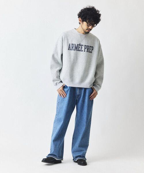 Firsthand(ファーストハンド)の「限定展開 Firsthand / ファーストハンド COLOR CREW SWEAT カラー クルー スウェット(スウェット・メンズ・チャコールグレー/ライトグレー/ブルー・MEDIUM/LARGE)」の21枚目の写真