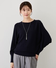 横リブドルマンプルオーバー