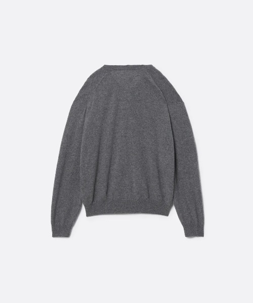 SUBLATIONS（サブレーションズ）の「【SUBLATIONS】CASHMERE V-NECK KNIT 16（ニット/セーター・メンズ・チャコールグレー/グレー/レッド/モカ・FREE）」の13枚目の写真