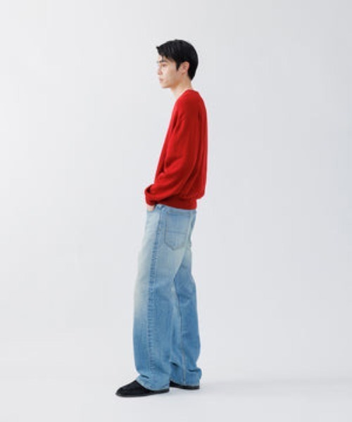 SUBLATIONS（サブレーションズ）の「【SUBLATIONS】CASHMERE V-NECK KNIT 16（ニット/セーター・メンズ・チャコールグレー/グレー/レッド/モカ・FREE）」の20枚目の写真