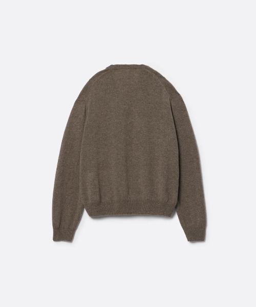 SUBLATIONS（サブレーションズ）の「【SUBLATIONS】CASHMERE V-NECK KNIT 16（ニット/セーター・メンズ・チャコールグレー/グレー/レッド/モカ・FREE）」の9枚目の写真