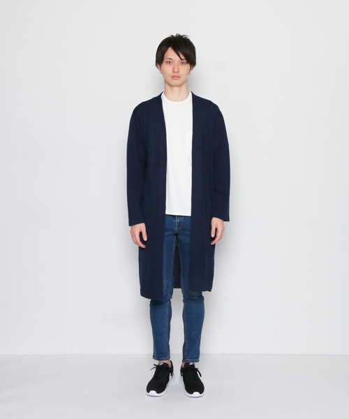 SENSE OF PLACE by URBAN RESEARCH（センスオブプレイスバイアーバンリサーチ）の「B ロングカーディガン（カーディガン/ボレロ・メンズ・ブラック/ネイビー/グレー・M/L）」の14枚目の写真