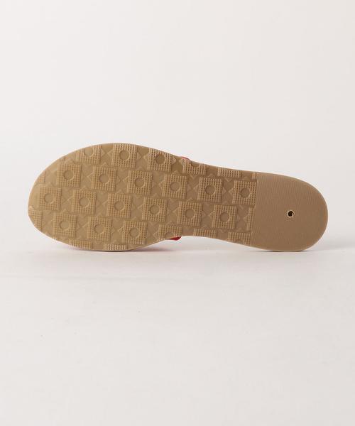 green label relaxing（グリーンレーベルリラクシング）の「◆DEPP CB フラットサンダル ◆（サンダル・レディース・ベージュ/ネイビー/ライトブルー/レッド・36/38/35/37）」の18枚目の写真