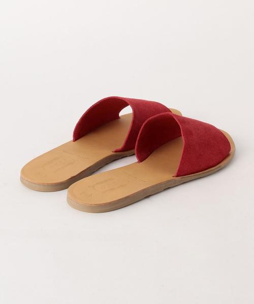 green label relaxing（グリーンレーベルリラクシング）の「◆DEPP CB フラットサンダル ◆（サンダル・レディース・ベージュ/ネイビー/ライトブルー/レッド・36/38/35/37）」の19枚目の写真