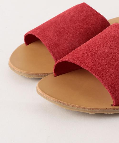 green label relaxing（グリーンレーベルリラクシング）の「◆DEPP CB フラットサンダル ◆（サンダル・レディース・ベージュ/ネイビー/ライトブルー/レッド・36/38/35/37）」の20枚目の写真