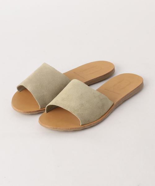 green label relaxing（グリーンレーベルリラクシング）の「◆DEPP CB フラットサンダル ◆（サンダル・レディース・ベージュ/ネイビー/ライトブルー/レッド・36/38/35/37）」の5枚目の写真