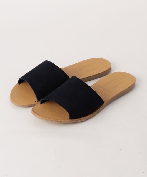 green label relaxing（グリーンレーベルリラクシング）の「◆DEPP CB フラットサンダル ◆（サンダル・レディース・ベージュ/ネイビー/ライトブルー/レッド・36/38/35/37）」の6枚目の写真