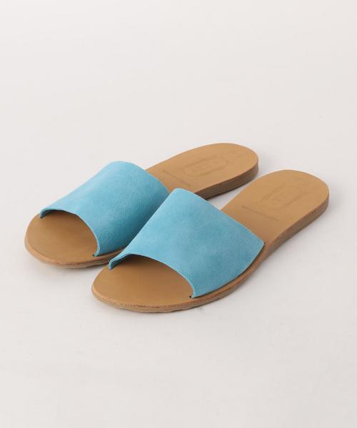 green label relaxing（グリーンレーベルリラクシング）の「◆DEPP CB フラットサンダル ◆（サンダル・レディース・ベージュ/ネイビー/ライトブルー/レッド・36/38/35/37）」の7枚目の写真