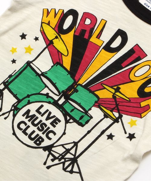 BREEZE(ブリーズ)の「ネット限定バンドTシャツ(Tシャツ/カットソー・キッズ・キナリ/レッド/ブラック・95/120/140/90/80/100/110/130)」の14枚目の写真