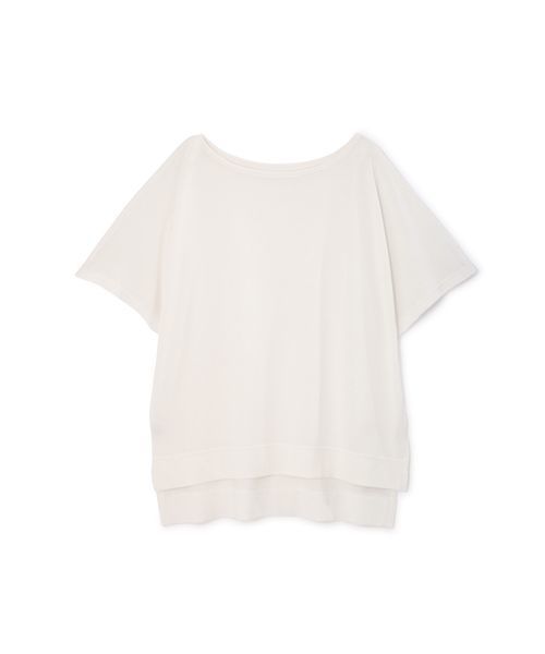 NATURAL BEAUTY BASIC(ナチュラルビューティーベーシック)の「スリットスリーブカットソー(Tシャツ/カットソー・レディース・ピンク系その他/ホワイト系その他/ブラウン・MEDIUM)」の2枚目の写真