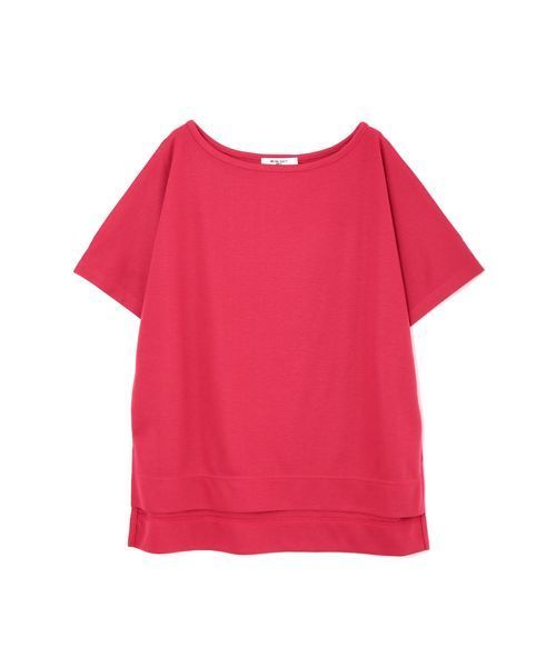 NATURAL BEAUTY BASIC(ナチュラルビューティーベーシック)の「スリットスリーブカットソー(Tシャツ/カットソー・レディース・ピンク系その他/ホワイト系その他/ブラウン・MEDIUM)」の1枚目の写真