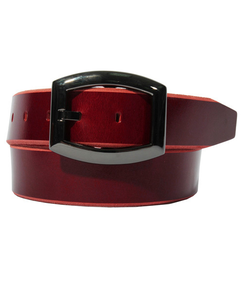 ８(eight)（エイト）の「レザー バックルベルト （ベルト・メンズ・ブラック/ブラウン/キャメル/レッド・FREE）」の4枚目の写真