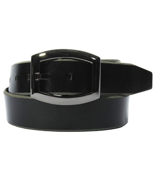 ８(eight)（エイト）の「レザー バックルベルト （ベルト・メンズ・ブラック/ブラウン/キャメル/レッド・FREE）」の2枚目の写真