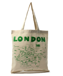 BEAMS | MAP TOTE / LONDON(トートバッグ)