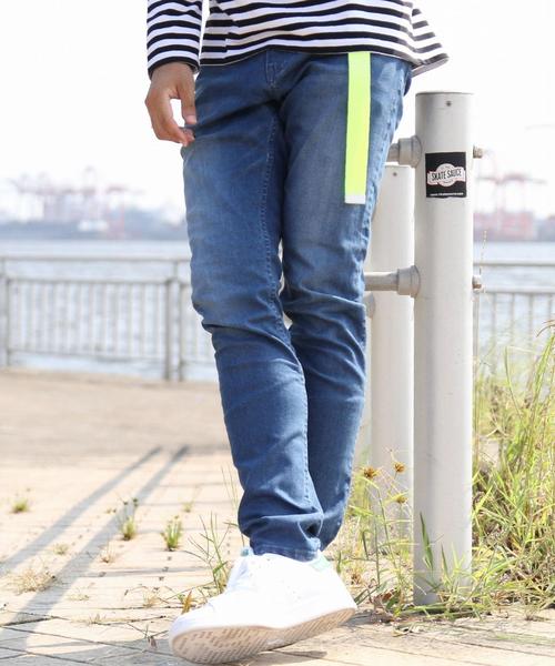 coen(コーエン)の「ストレッチスーパースキニーデニムパンツ(デニムパンツ・メンズ・ネイビー/コバルトブルー・X-LARGE/LARGE/MEDIUM/SMALL)」の2枚目の写真