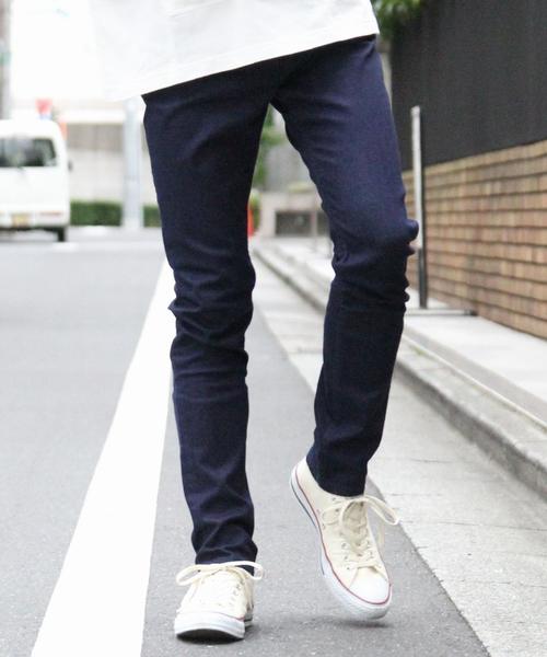coen(コーエン)の「ストレッチスーパースキニーデニムパンツ(デニムパンツ・メンズ・ネイビー/コバルトブルー・X-LARGE/LARGE/MEDIUM/SMALL)」の18枚目の写真