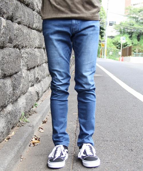 coen(コーエン)の「ストレッチスーパースキニーデニムパンツ(デニムパンツ・メンズ・ネイビー/コバルトブルー・X-LARGE/LARGE/MEDIUM/SMALL)」の14枚目の写真