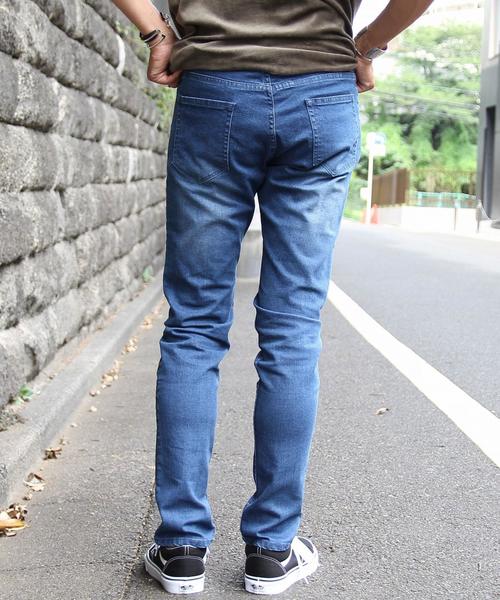 coen(コーエン)の「ストレッチスーパースキニーデニムパンツ(デニムパンツ・メンズ・ネイビー/コバルトブルー・X-LARGE/LARGE/MEDIUM/SMALL)」の16枚目の写真