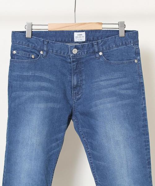 coen(コーエン)の「ストレッチスーパースキニーデニムパンツ(デニムパンツ・メンズ・ネイビー/コバルトブルー・X-LARGE/LARGE/MEDIUM/SMALL)」の7枚目の写真