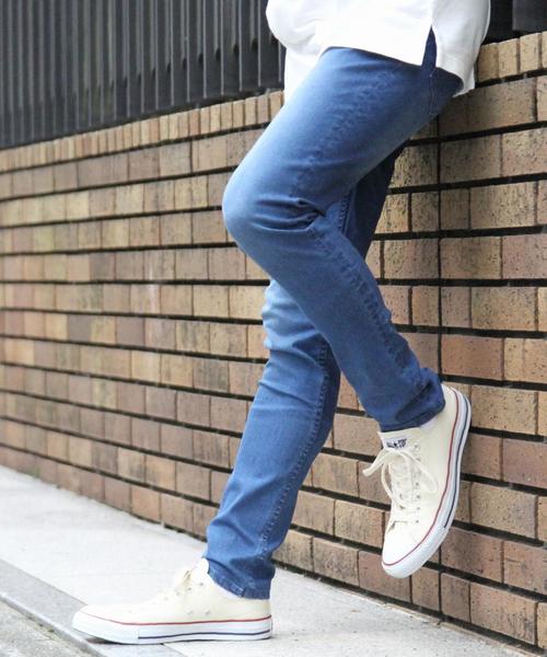 coen(コーエン)の「ストレッチスーパースキニーデニムパンツ(デニムパンツ・メンズ・ネイビー/コバルトブルー・X-LARGE/LARGE/MEDIUM/SMALL)」の21枚目の写真
