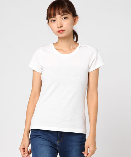 VENCEEXCHANGE(ヴァンスエクスチェンジ)の「リップルフリースアンサンブル(Tシャツ/カットソー・レディース・ライトグレー/ネイビー/ベージュ・MEDIUM)」の4枚目の写真