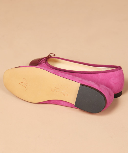 ODETTE E ODILE（オデットエオディール）の「オデット エ オディール/O Balletcombi フラットシューズ10●★★（バレエシューズ・レディース・ブラック/ブラウン/ベージュ/ネイビー/ワイン・22.5cm/23cm/23.5cm/24cm/24.5cm/25cm/25.5cm/22cm/21.5㎝）」の9枚目の写真