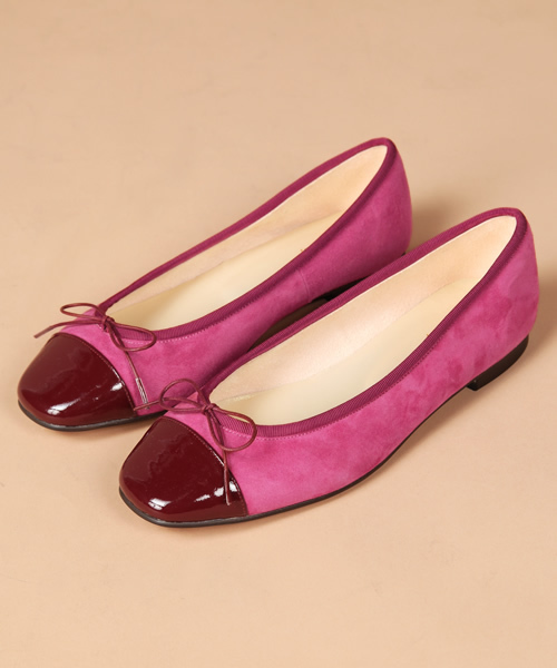 ODETTE E ODILE（オデットエオディール）の「オデット エ オディール/O Balletcombi フラットシューズ10●★★（バレエシューズ・レディース・ブラック/ブラウン/ベージュ/ネイビー/ワイン・22.5cm/23cm/23.5cm/24cm/24.5cm/25cm/25.5cm/22cm/21.5㎝）」の7枚目の写真