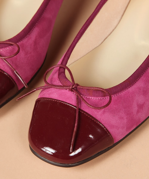 ODETTE E ODILE（オデットエオディール）の「オデット エ オディール/O Balletcombi フラットシューズ10●★★（バレエシューズ・レディース・ブラック/ブラウン/ベージュ/ネイビー/ワイン・22.5cm/23cm/23.5cm/24cm/24.5cm/25cm/25.5cm/22cm/21.5㎝）」の11枚目の写真