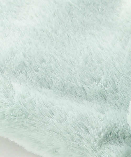 Catherine Cottage（キャサリンコテージ）の「うさぎのしっぽフェイクファーマフラー（マフラー・キッズ・ホワイト/ベージュ/ネイビー/グレー/レッド/ブルー/ミント/ベビーピンク/ライラック/スモークピンク/ピンク系その他・FREE）」の16枚目の写真