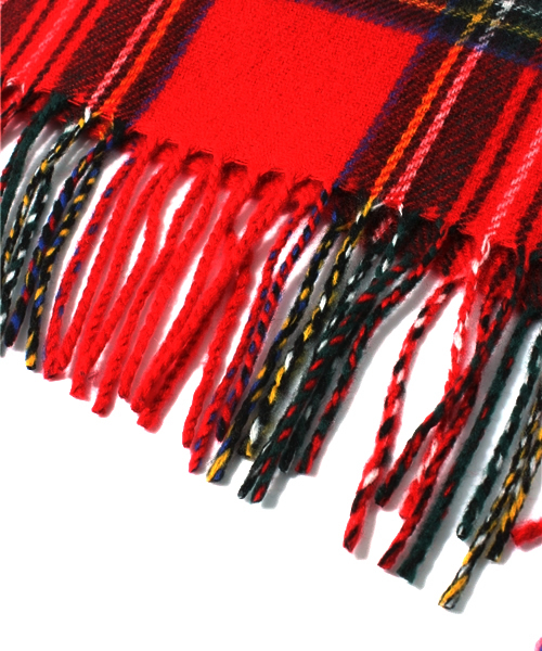 WEGO(ウィゴー)の「アクリルマフラー(マフラー・メンズ・レッド・FREE)」の2枚目の写真