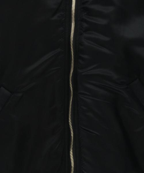 BEAUTY&YOUTH UNITED ARROWS（ビューティーアンドユースユナイテッドアローズ）の「BY ナイロン MA-1 ジャケット ◆（MA-1・メンズ・ブラック/ワインレッド・LARGE/MEDIUM/X-LARGE/SMALL）」の13枚目の写真