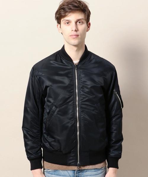 BEAUTY&YOUTH UNITED ARROWS（ビューティーアンドユースユナイテッドアローズ）の「BY ナイロン MA-1 ジャケット ◆（MA-1・メンズ・ブラック/ワインレッド・LARGE/MEDIUM/X-LARGE/SMALL）」の16枚目の写真