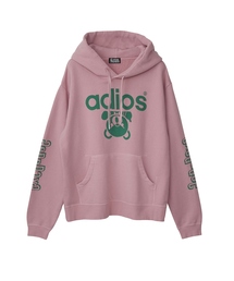 ヒステリックグラマー　グラフィックプリント フード付きパーカー HYSTERIC GLAMOUR - 4GIRLS柄 パーカー / ブラック | Tempt