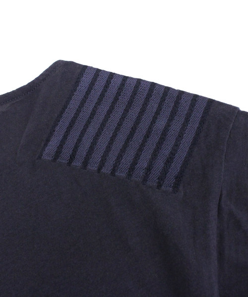 RNA-N（アールエヌエーエヌ）の「M0925 ショルダーフリンジTシャツ（Tシャツ/カットソー・レディース・ホワイト/グレー/ネイビー・MEDIUM）」の13枚目の写真