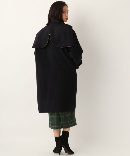 A part by(アパートバイ)の「casheepフードロングコート A part by(アパートバイ)の「casheepフードロングコート