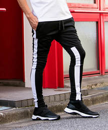 NUMBER (N)INE DENIM | サイドライントラックパンツ(スウェットパンツ)