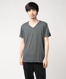 ベーシックジャージーVネックTEE