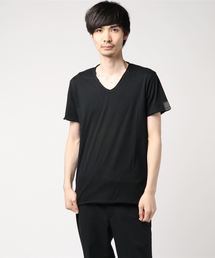 ベーシックジャージーVネックTEE