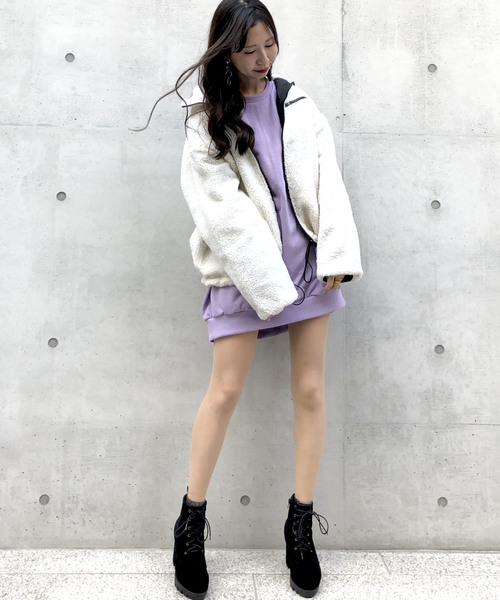 archives（アルシーヴ）の「リバーシブルスタンドブルゾン（ブルゾン・レディース・ブラック/カーキ/モカ・MEDIUM）」の12枚目の写真