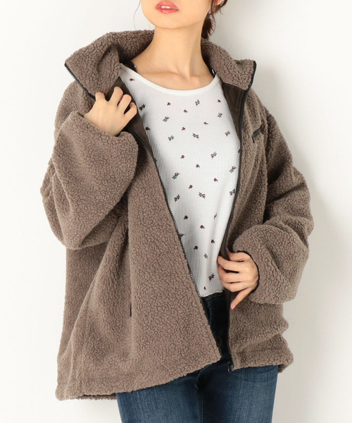 archives（アルシーヴ）の「リバーシブルスタンドブルゾン（ブルゾン・レディース・ブラック/カーキ/モカ・MEDIUM）」の9枚目の写真