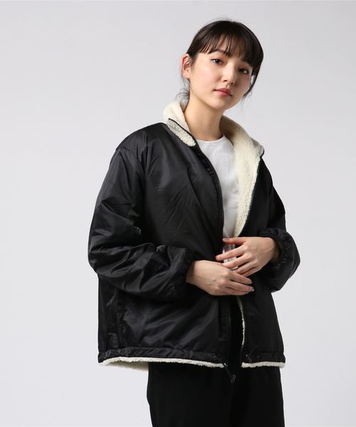 archives（アルシーヴ）の「リバーシブルスタンドブルゾン（ブルゾン・レディース・ブラック/カーキ/モカ・MEDIUM）」の16枚目の写真