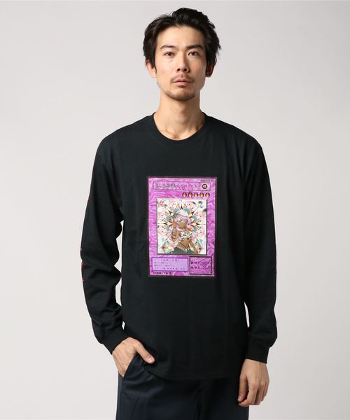 LONELY/論理（ロンリー）の「LONELY/論理TRADING CARD FEMME L/S #（Tシャツ/カットソー・メンズ・ホワイト/ブラック/パープル・MEDIUM/LARGE/X-LARGE）」の14枚目の写真