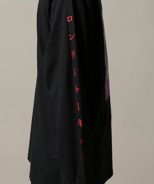 LONELY/論理（ロンリー）の「LONELY/論理TRADING CARD FEMME L/S #（Tシャツ/カットソー・メンズ・ホワイト/ブラック/パープル・MEDIUM/LARGE/X-LARGE）」の11枚目の写真