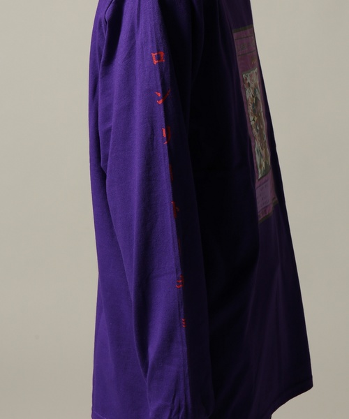 LONELY/論理（ロンリー）の「LONELY/論理TRADING CARD FEMME L/S #（Tシャツ/カットソー・メンズ・ホワイト/ブラック/パープル・MEDIUM/LARGE/X-LARGE）」の13枚目の写真